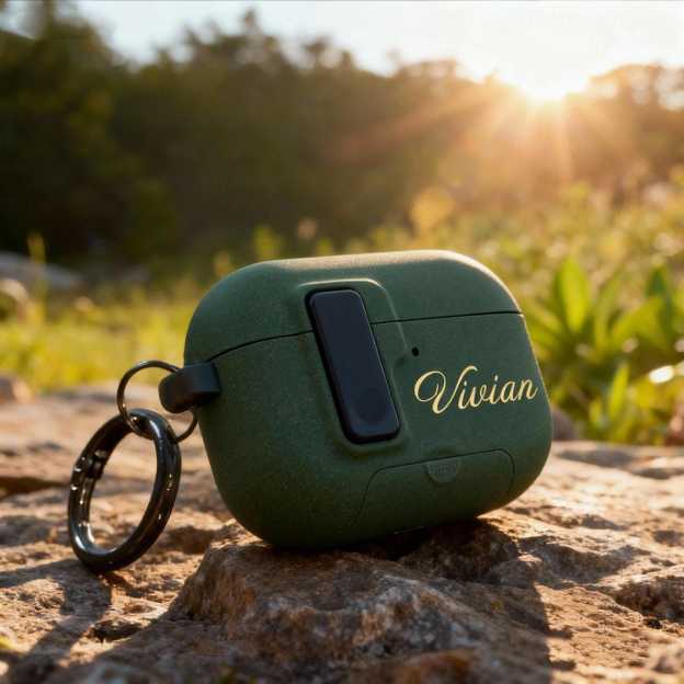 Personalized Name Shockproof Earphones Case for Apple AirPods | OFPod11