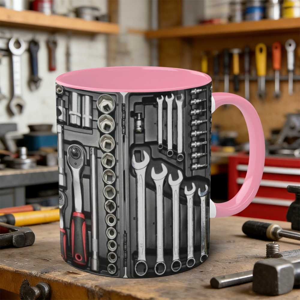 Mechanic Tool Box Ceramic Mug | WSMug28