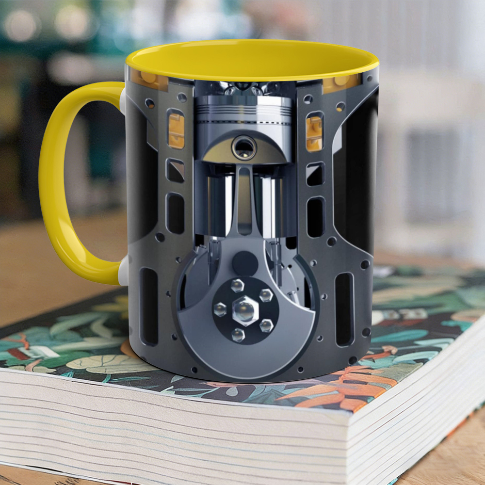 Mechanic Engine Ceramic Mug | WSMug38