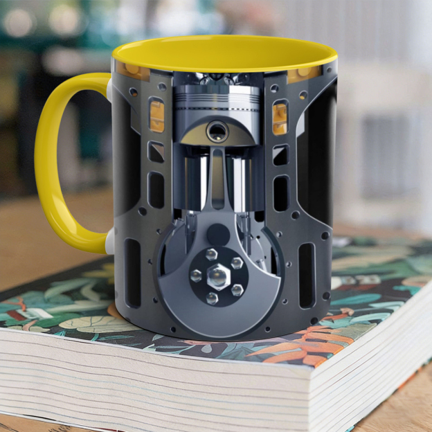 Mechanic Engine Ceramic Mug | WSMug38