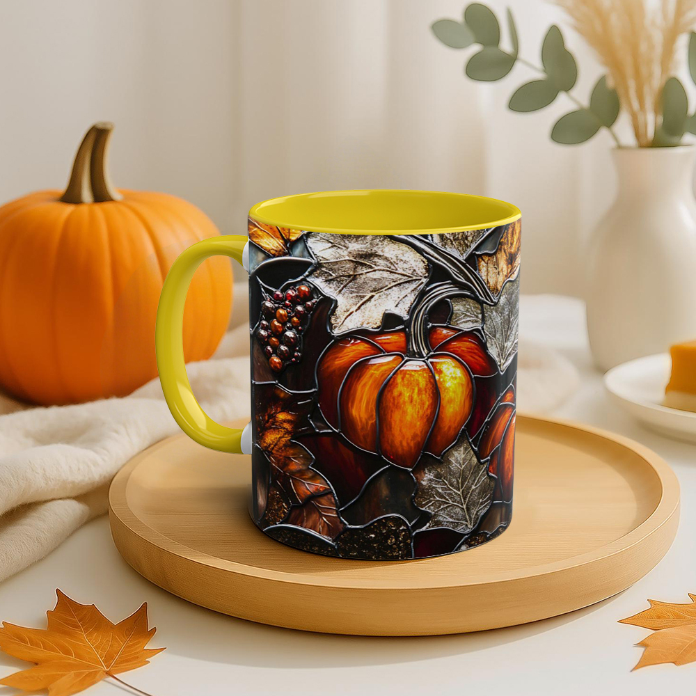 Autumn Pumpkin Ceramic Mug | WSMug40