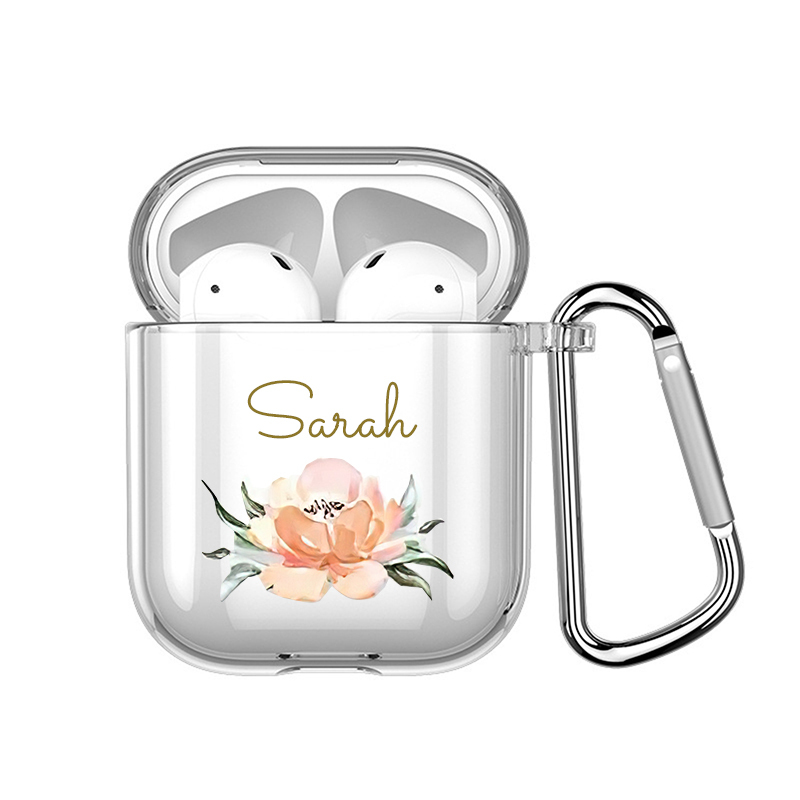 Personalised AirPod Case with Clip Keychain | OFPod01
