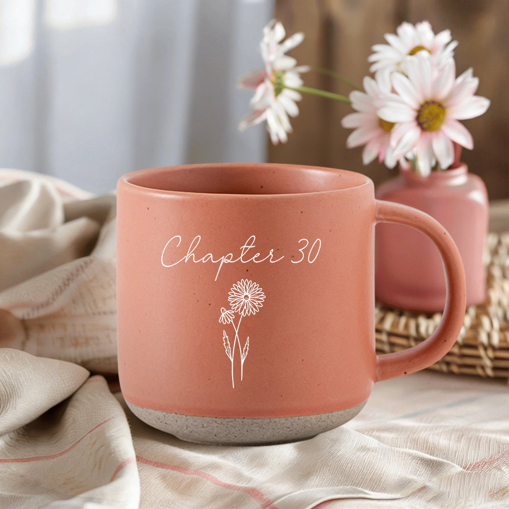 Personalized Birthday Month Floral Mug | WSMug63