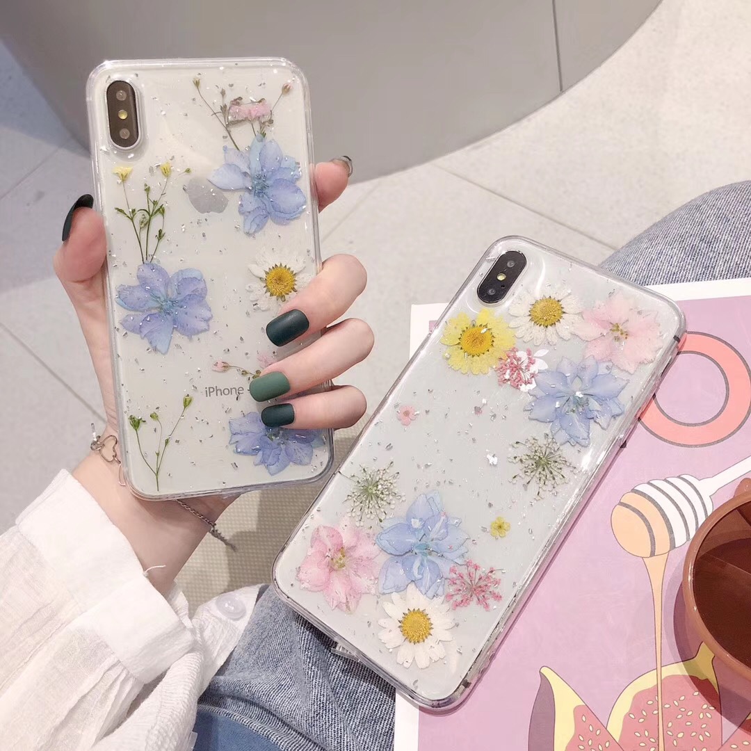 Pressed Flower Silicone Phone Case | OFCase054
