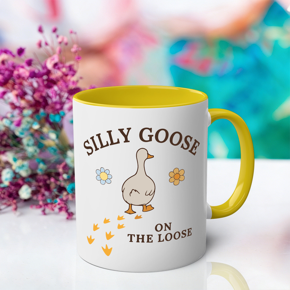 Silly Goose On The Loose Mug | WSMug08