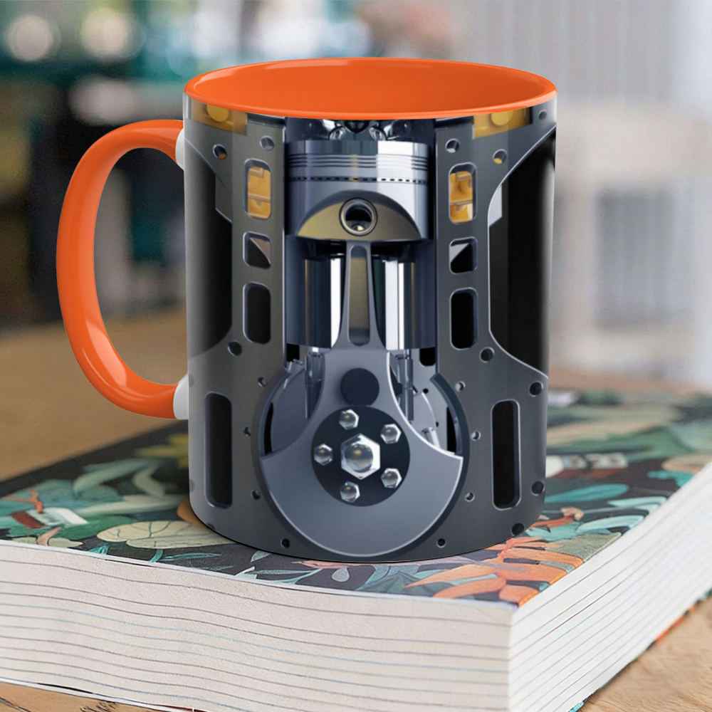 Mechanic Engine Ceramic Mug | WSMug38