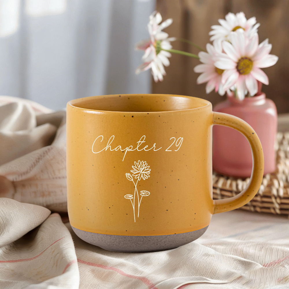 Personalized Birthday Month Floral Mug | WSMug63