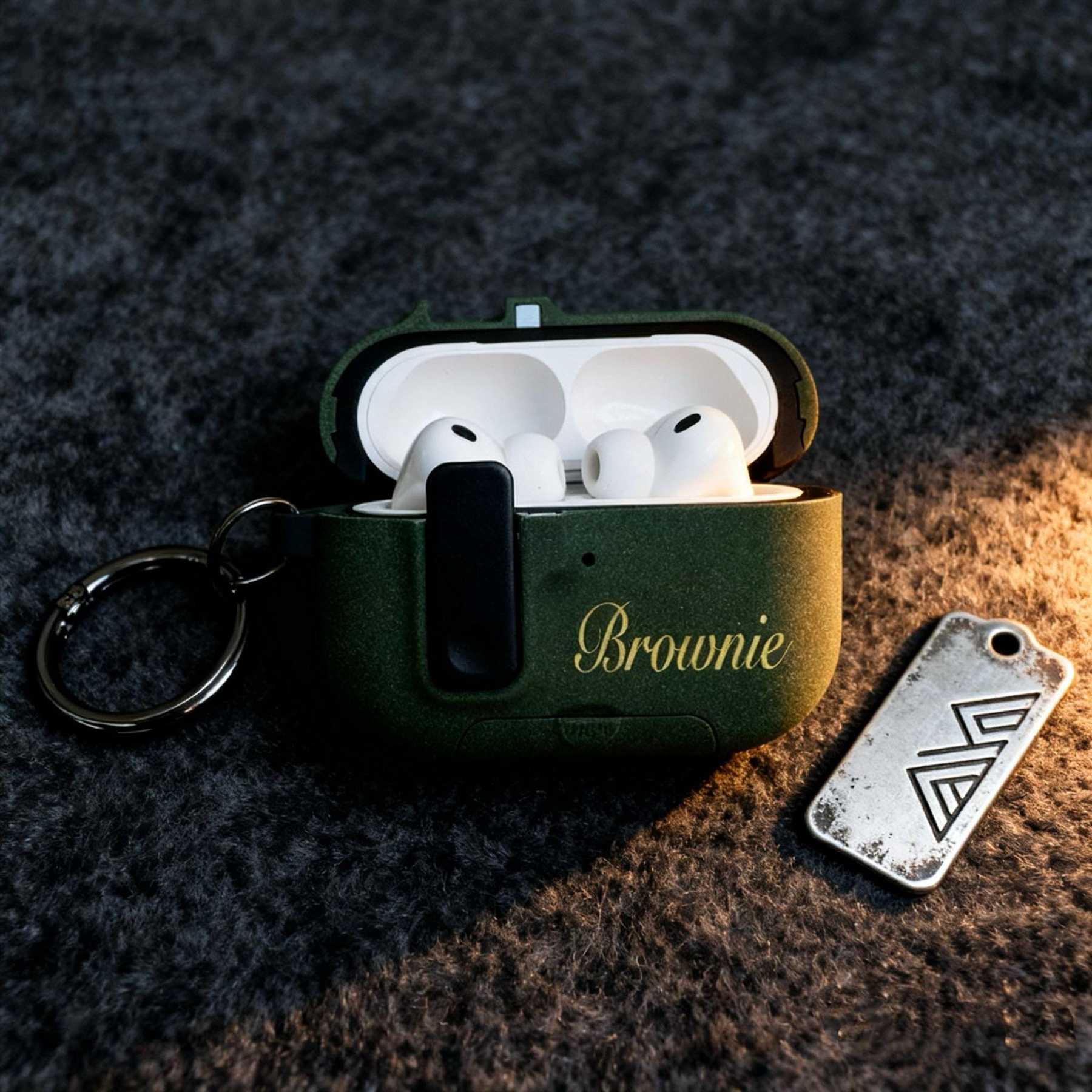 Personalized Name Shockproof Earphones Case for Apple AirPods | OFPod11
