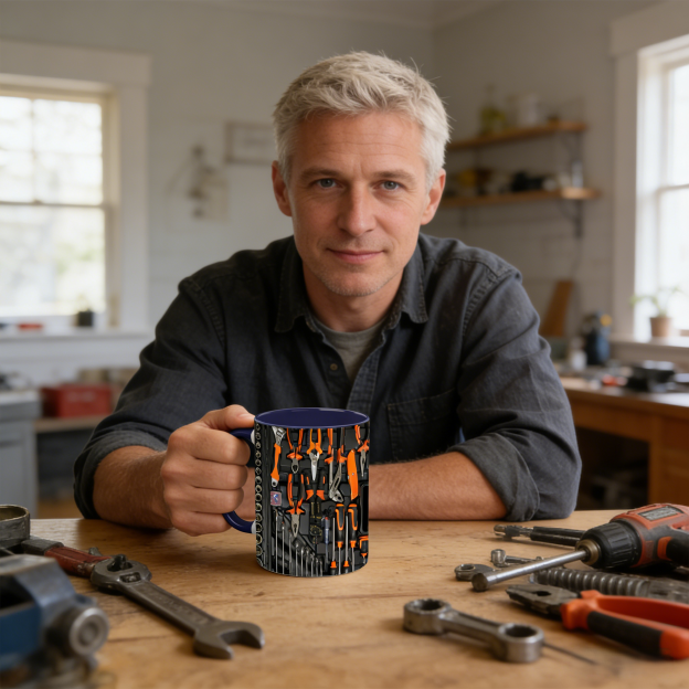 Tool-Shaped Ceramic Mug | WSMug29
