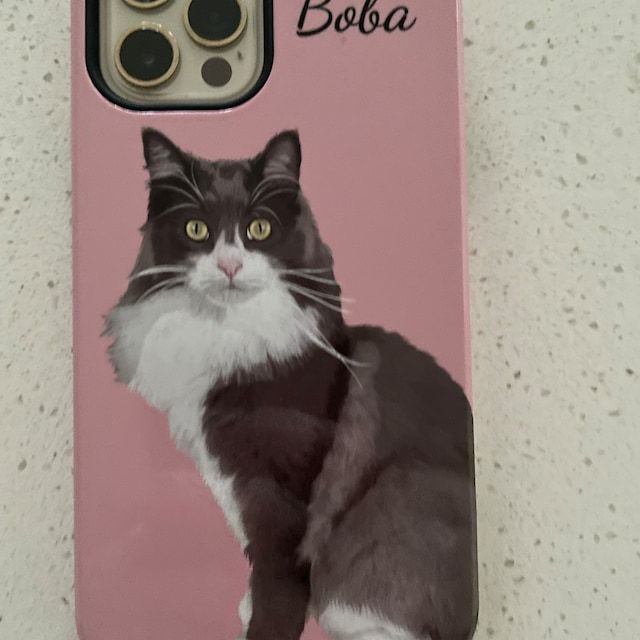 Personalized Pet Portrait Handmade Drawing Phone Case | OFCase102