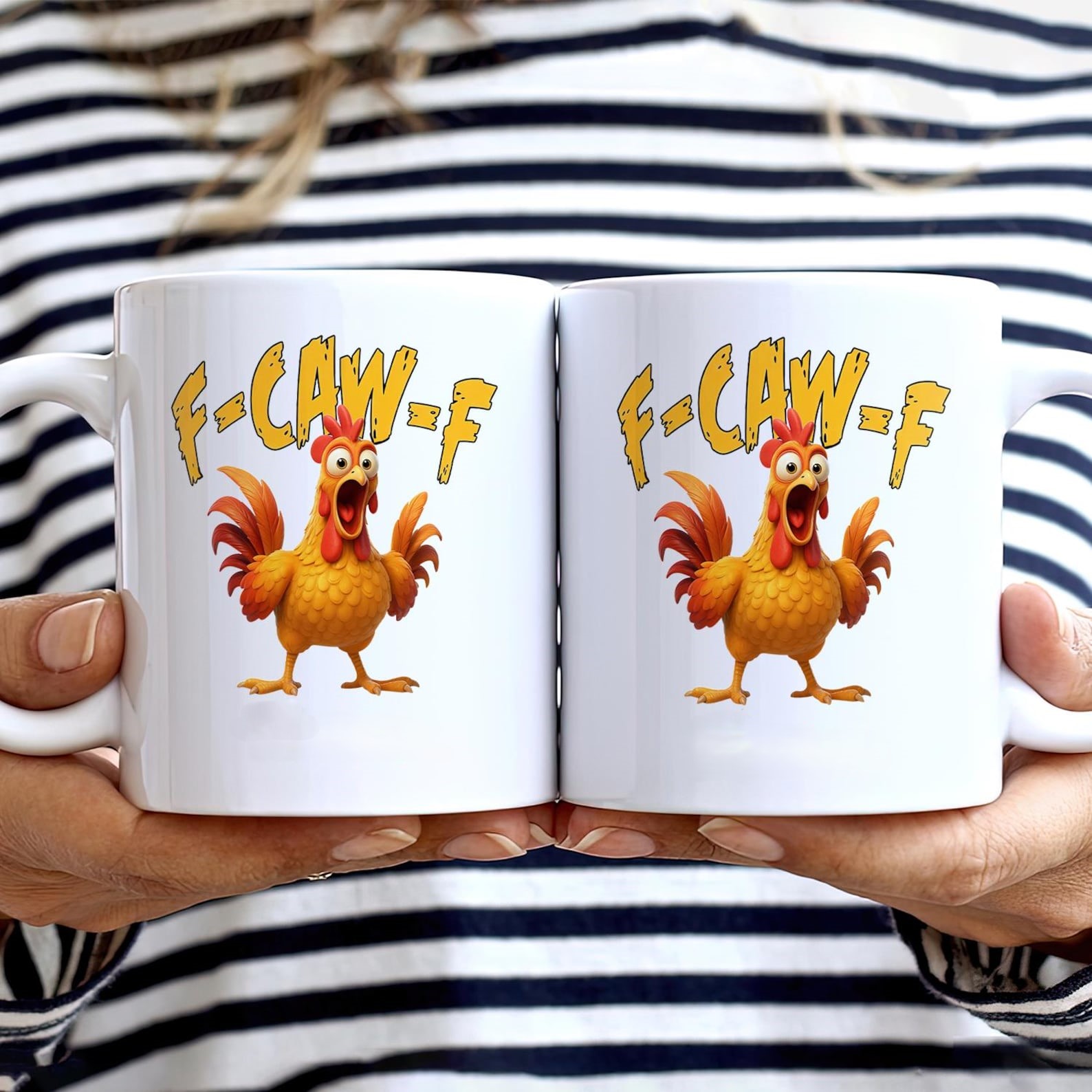 F-Caw-F Chicken Humor Mug | WSMug07