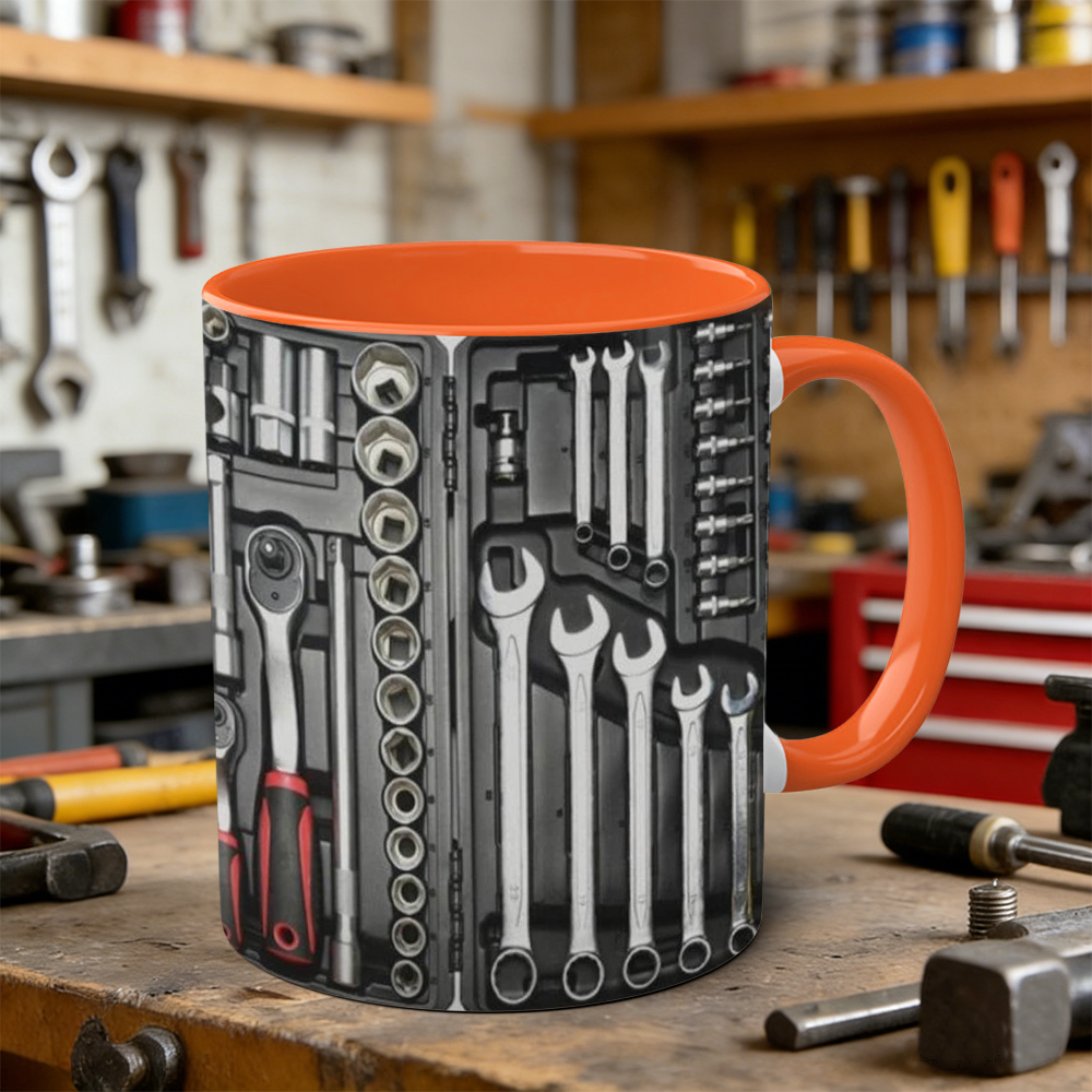 Mechanic Tool Box Ceramic Mug | WSMug28