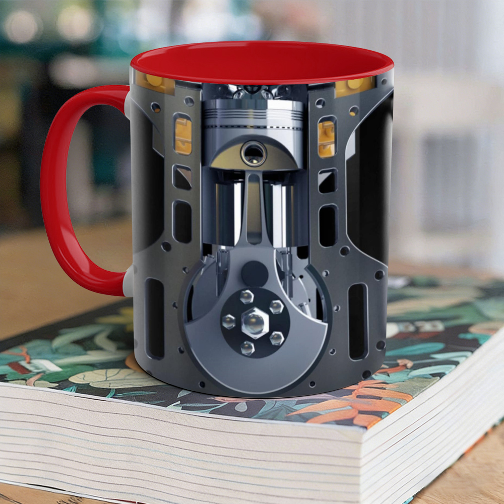 Mechanic Engine Ceramic Mug | WSMug38