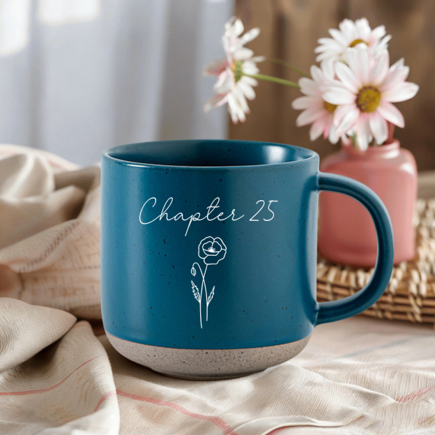 Personalized Birthday Month Floral Mug | WSMug63