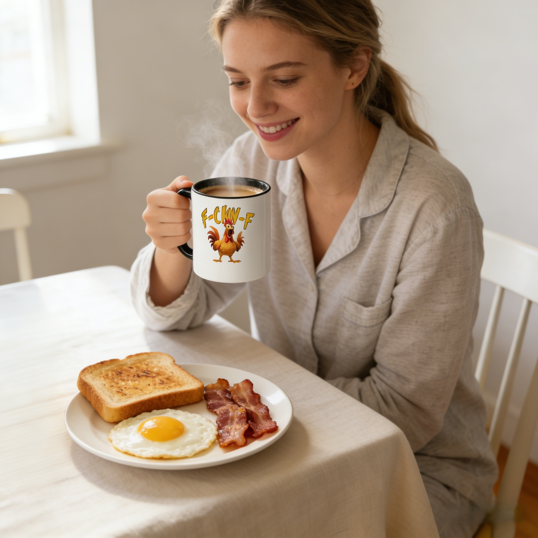 F-Caw-F Chicken Humor Mug | WSMug07