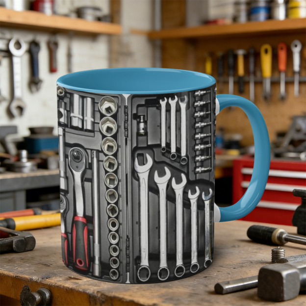 Mechanic Tool Box Ceramic Mug | WSMug28