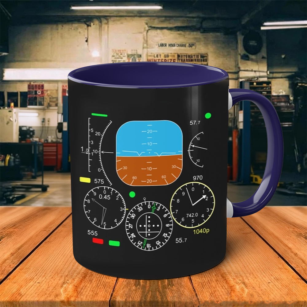 Aviation-Themed Ceramic Mug | WSMug35