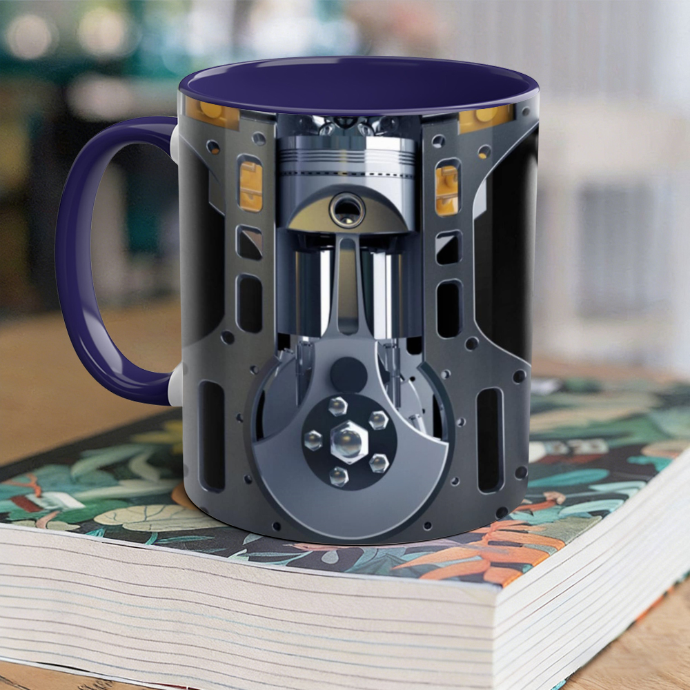 Mechanic Engine Ceramic Mug | WSMug38