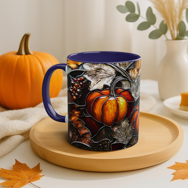 Autumn Pumpkin Ceramic Mug | WSMug40