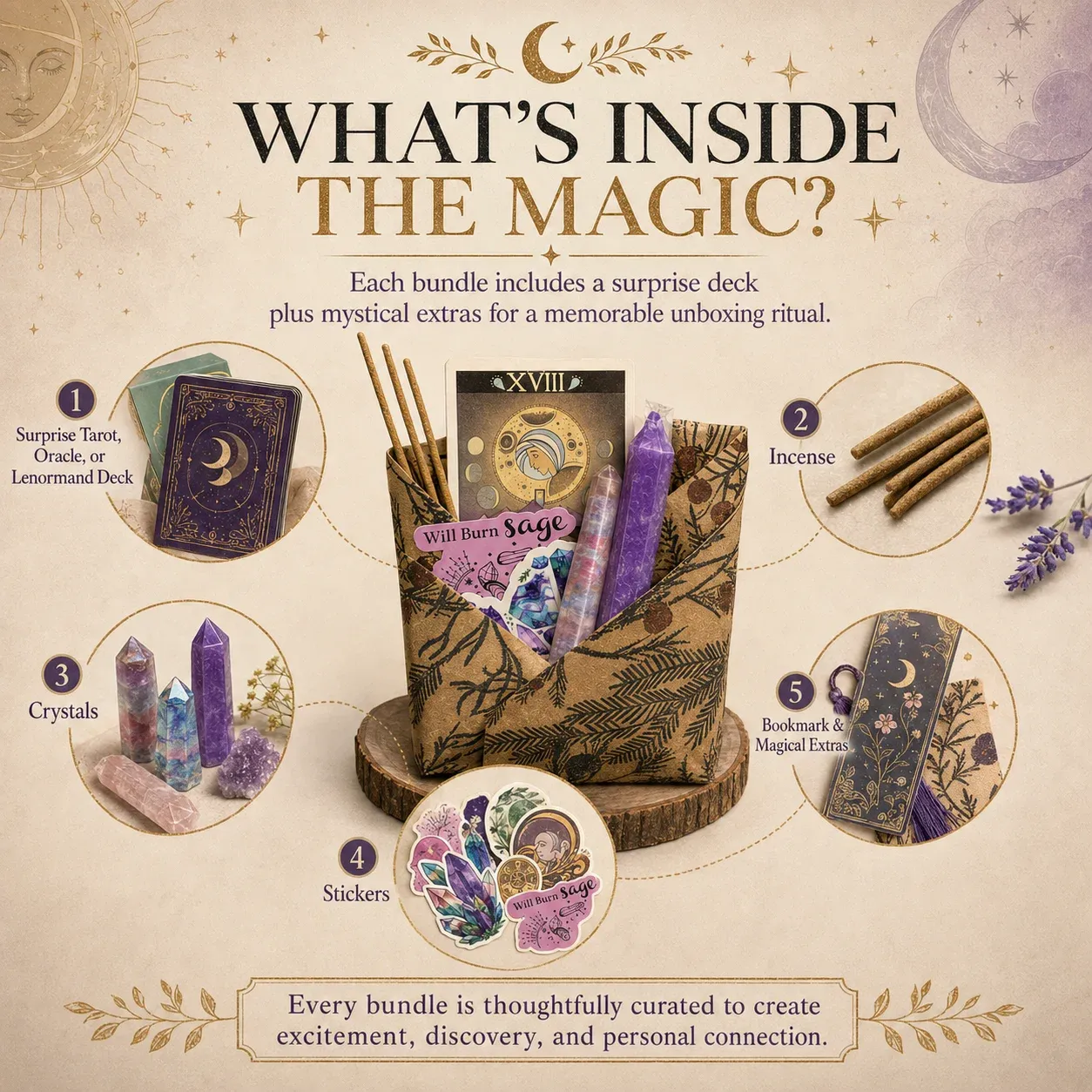 Additional tarot surprise bundle product image