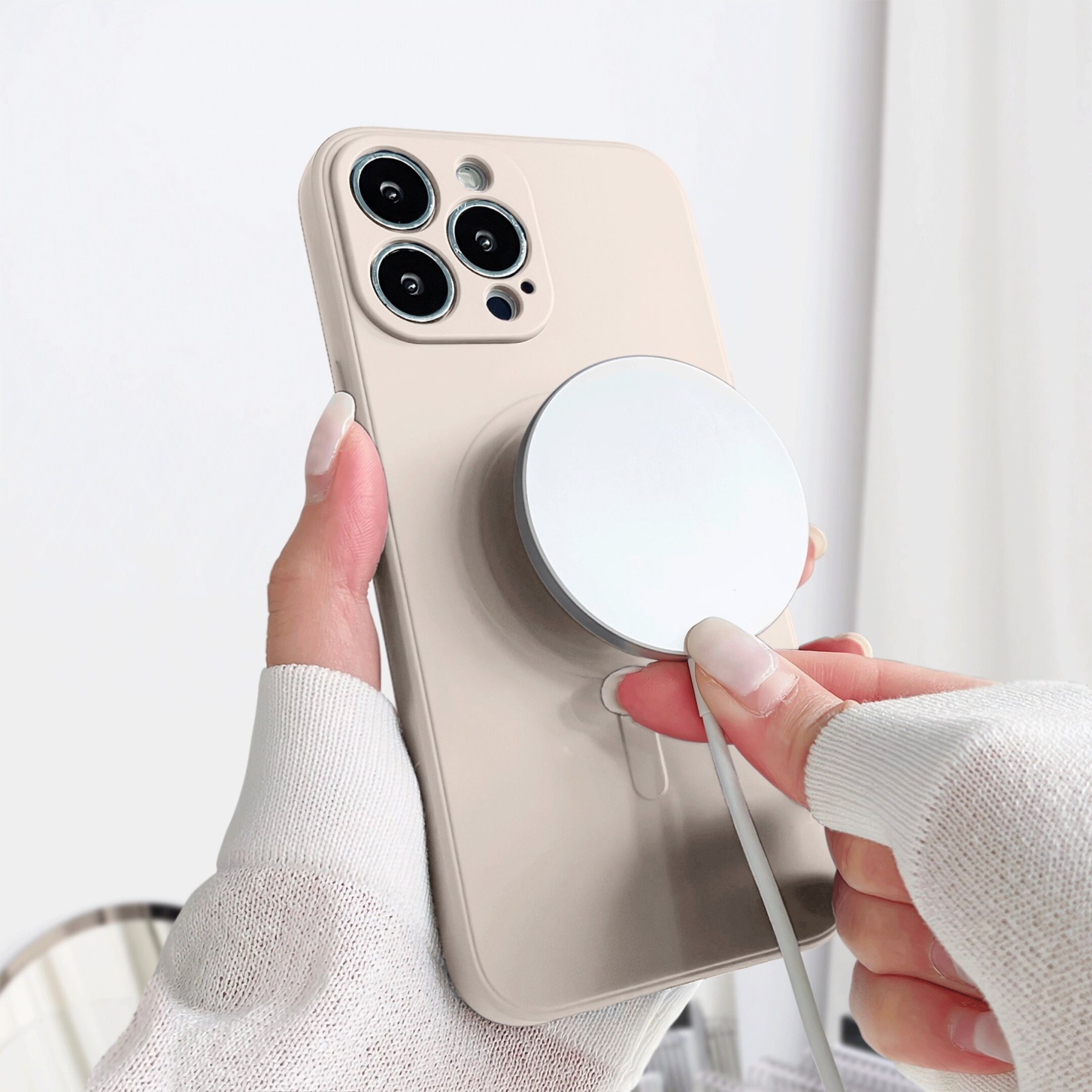 Colorful Magnetic Silicone Phone Case | OFCase042