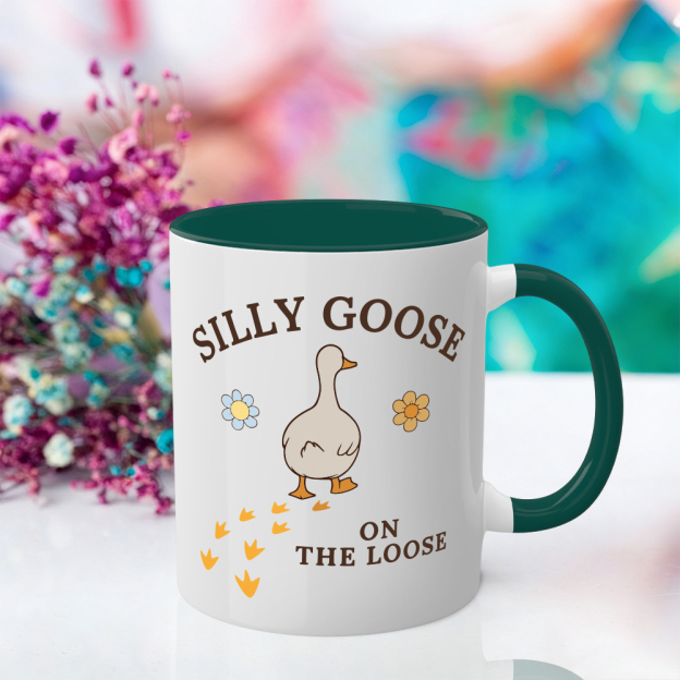 Silly Goose On The Loose Mug | WSMug08