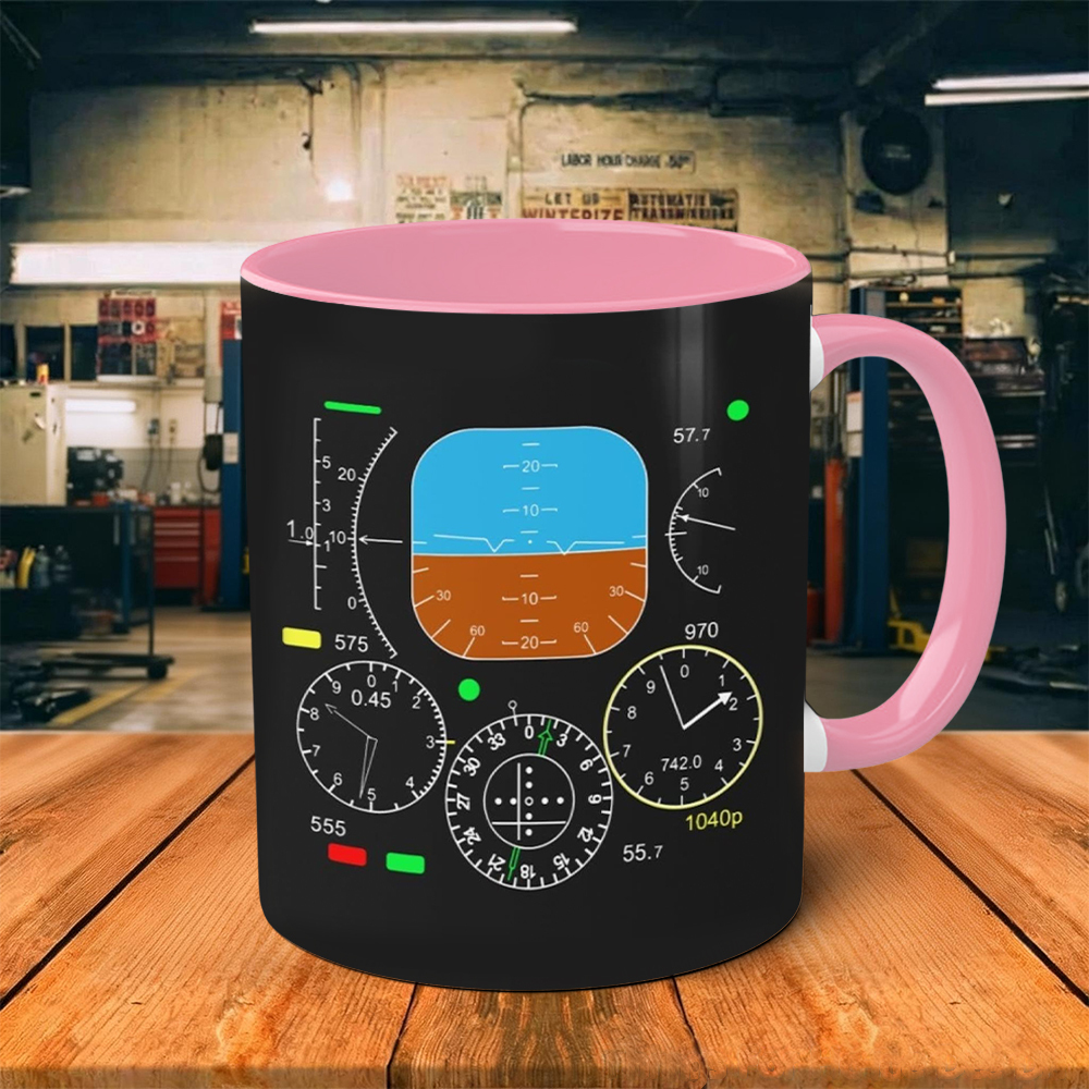 Aviation-Themed Ceramic Mug | WSMug35