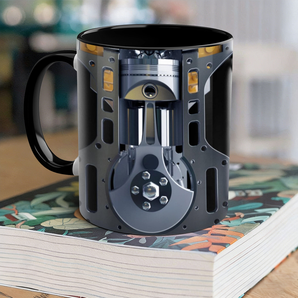 Mechanic Engine Ceramic Mug | WSMug38