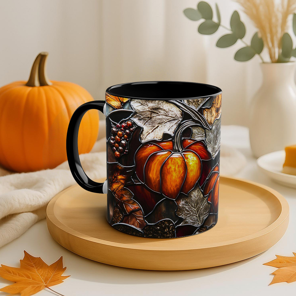 Autumn Pumpkin Ceramic Mug | WSMug40