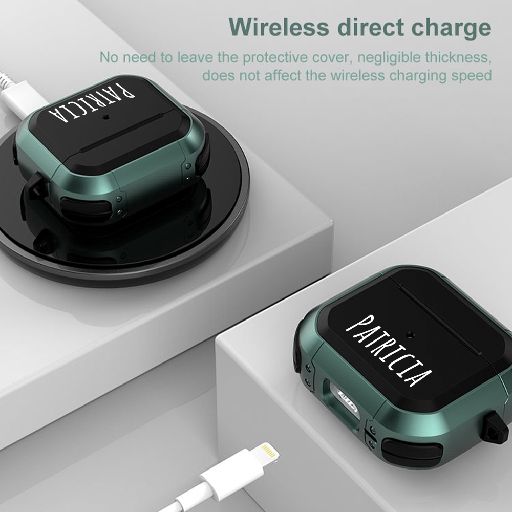 Personalized Wireless Shockproof Earphones Case | OFPod10