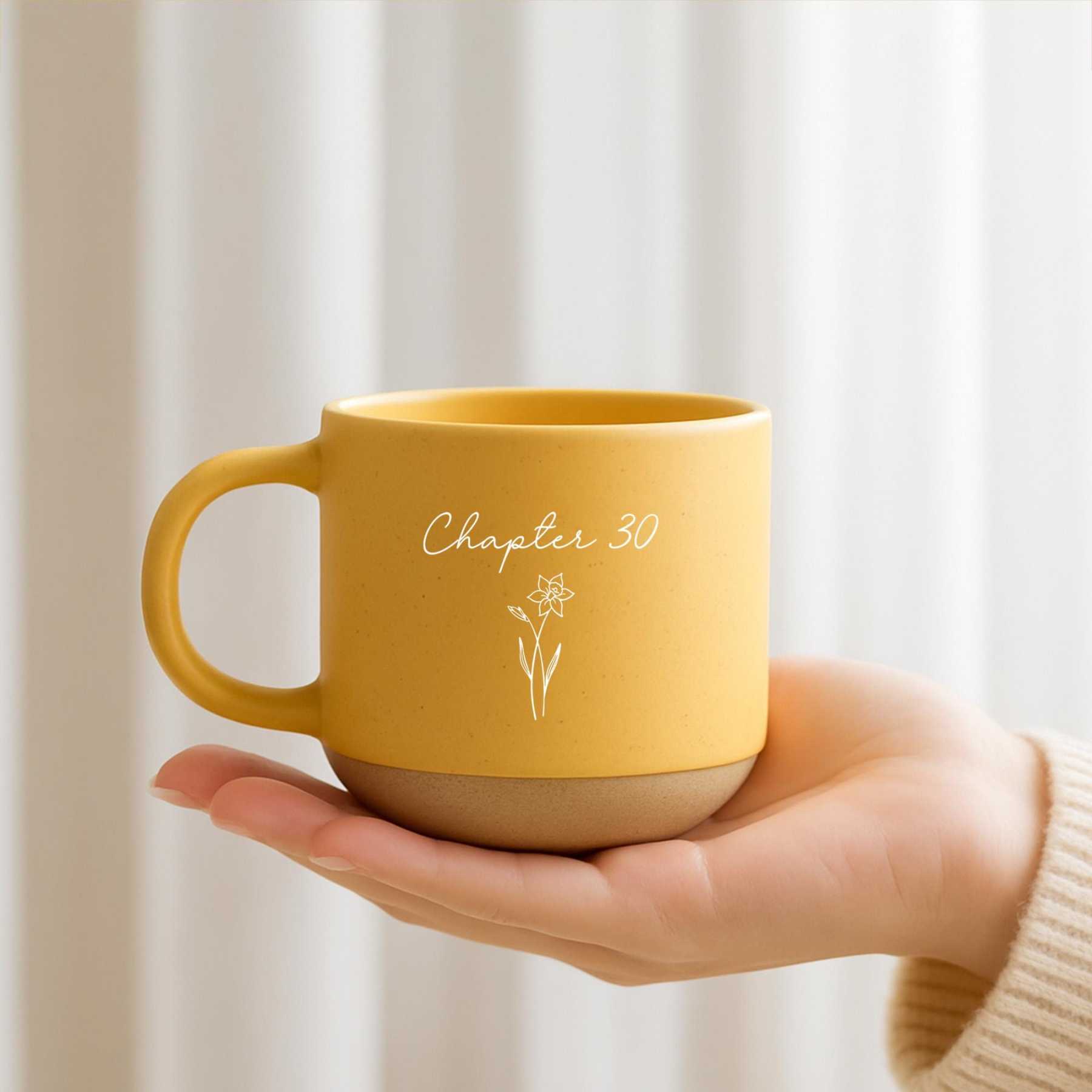 Personalized Birthday Month Floral Mug | WSMug63