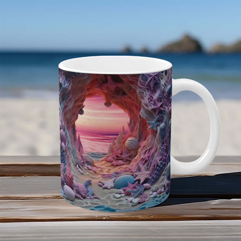 Beach Landscape Coffee Mug | WSMug15