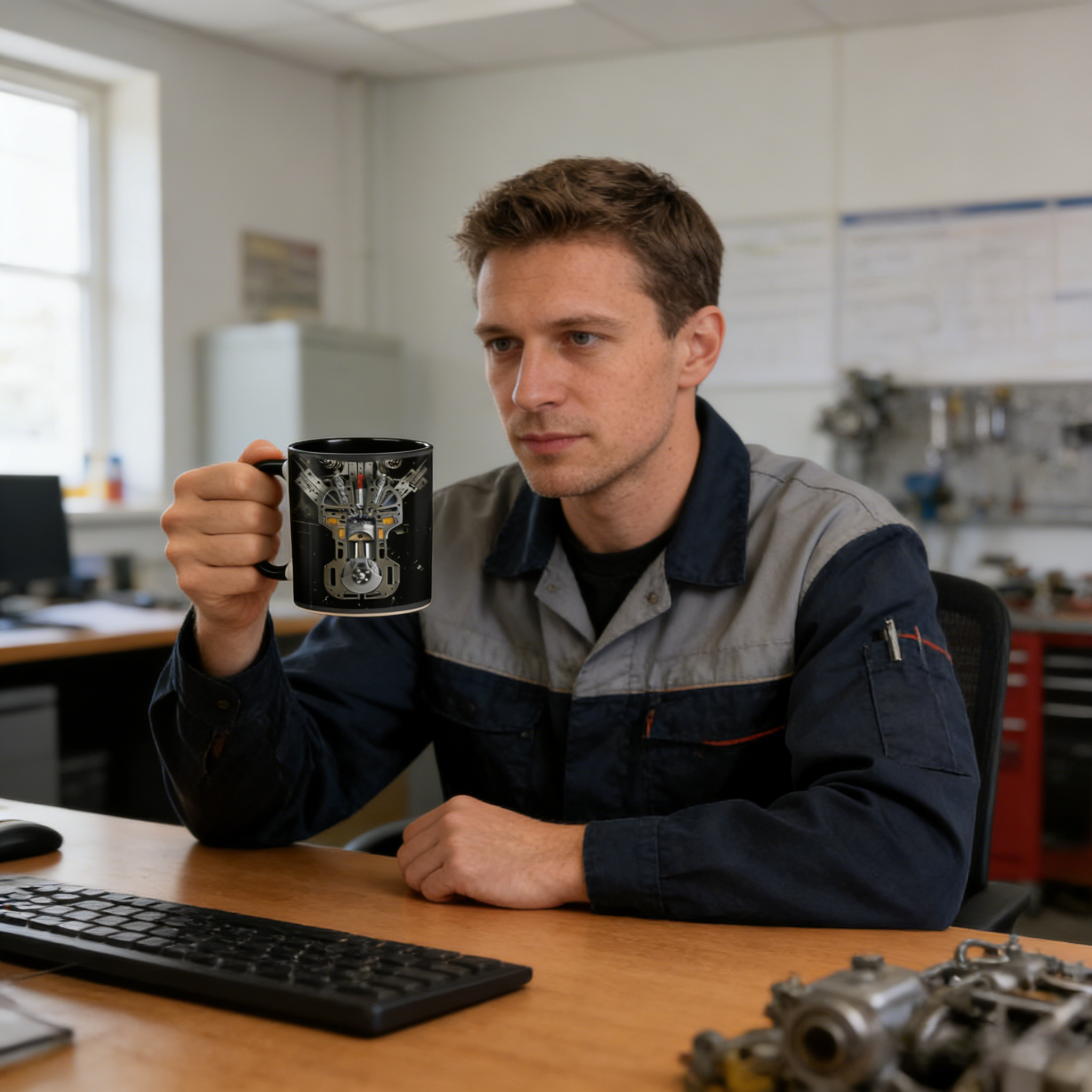 Fun Mechanic Ceramic Mug | WSMug32