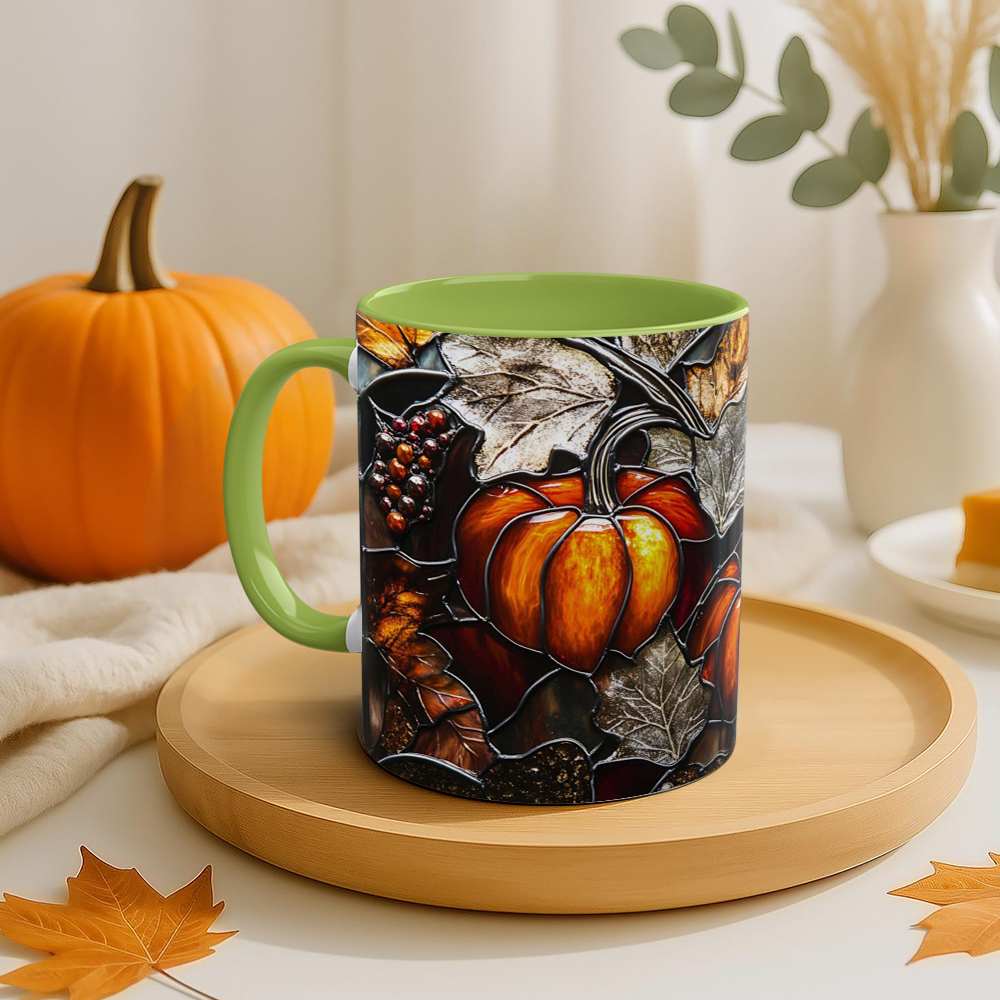 Autumn Pumpkin Ceramic Mug | WSMug40