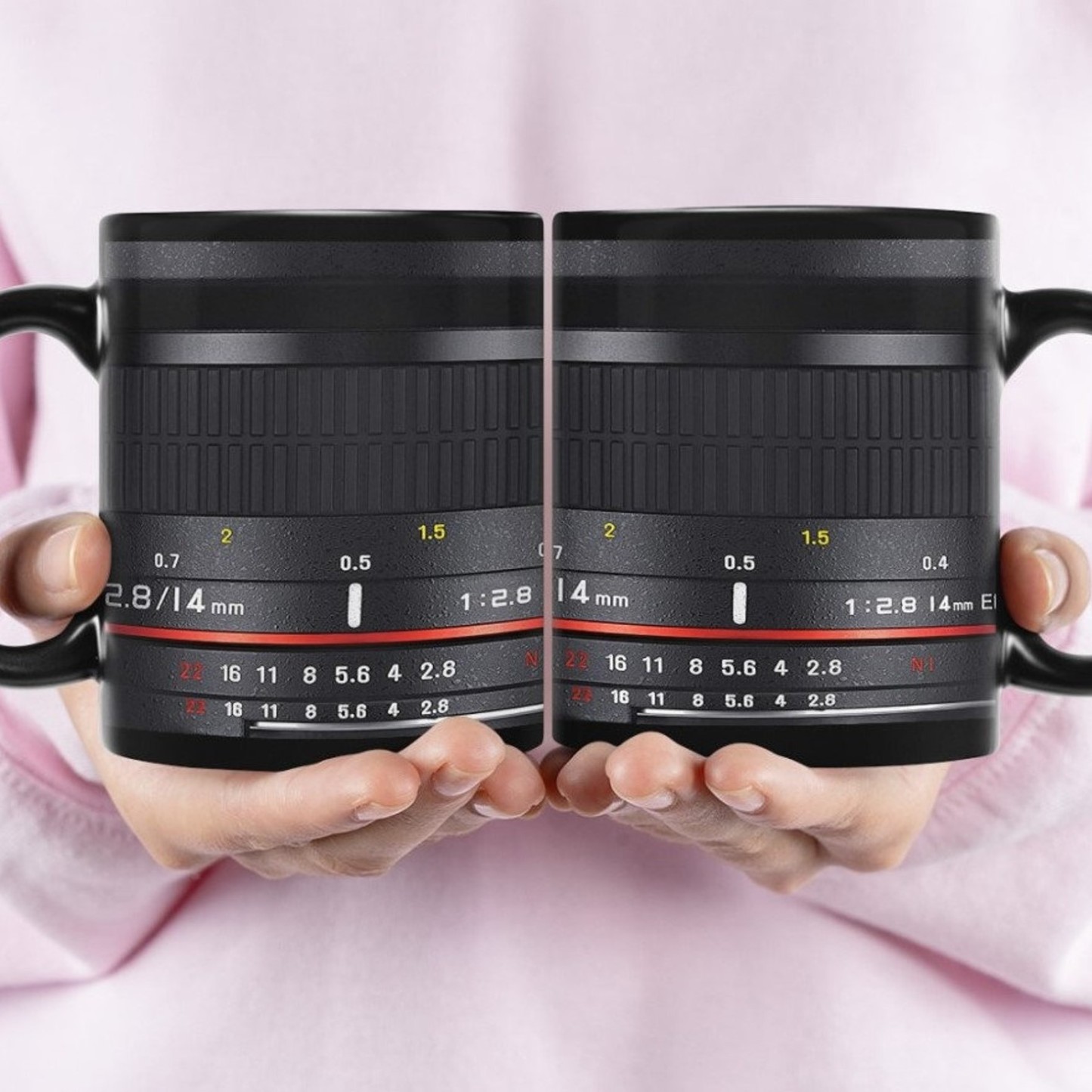 Photographer's Camera Lens Ceramic Mug | WSMug31