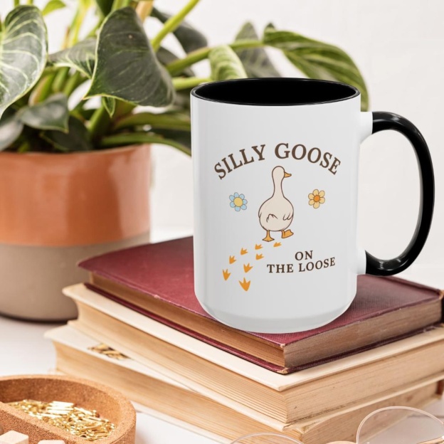 Silly Goose On The Loose Mug | WSMug08