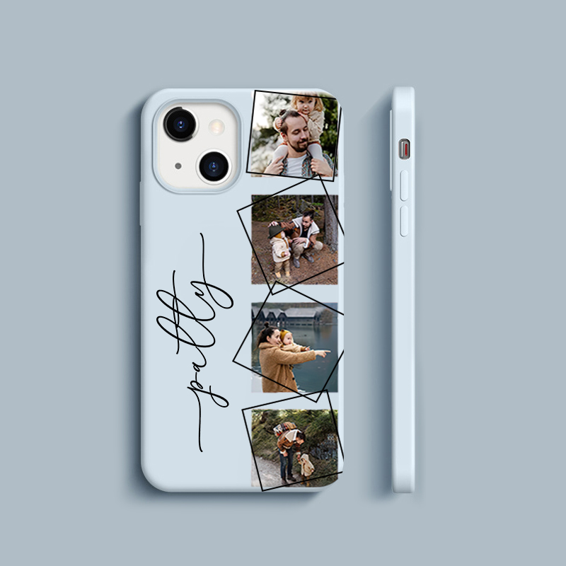 Personalised Photo Silicone Phone Cover Case | OFCase039