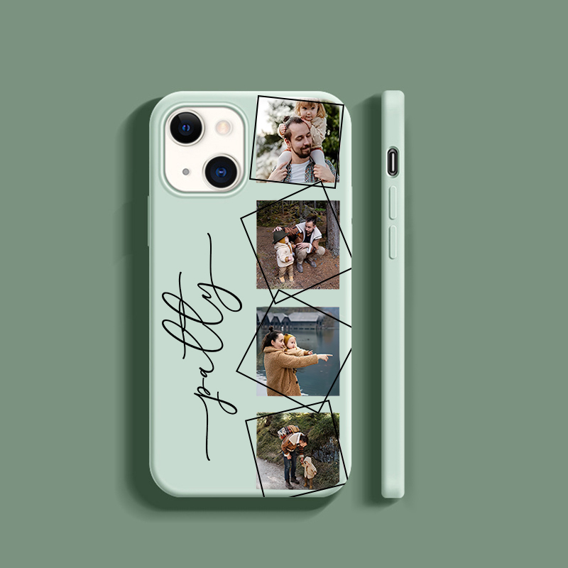 Personalised Photo Silicone Phone Cover Case | OFCase039