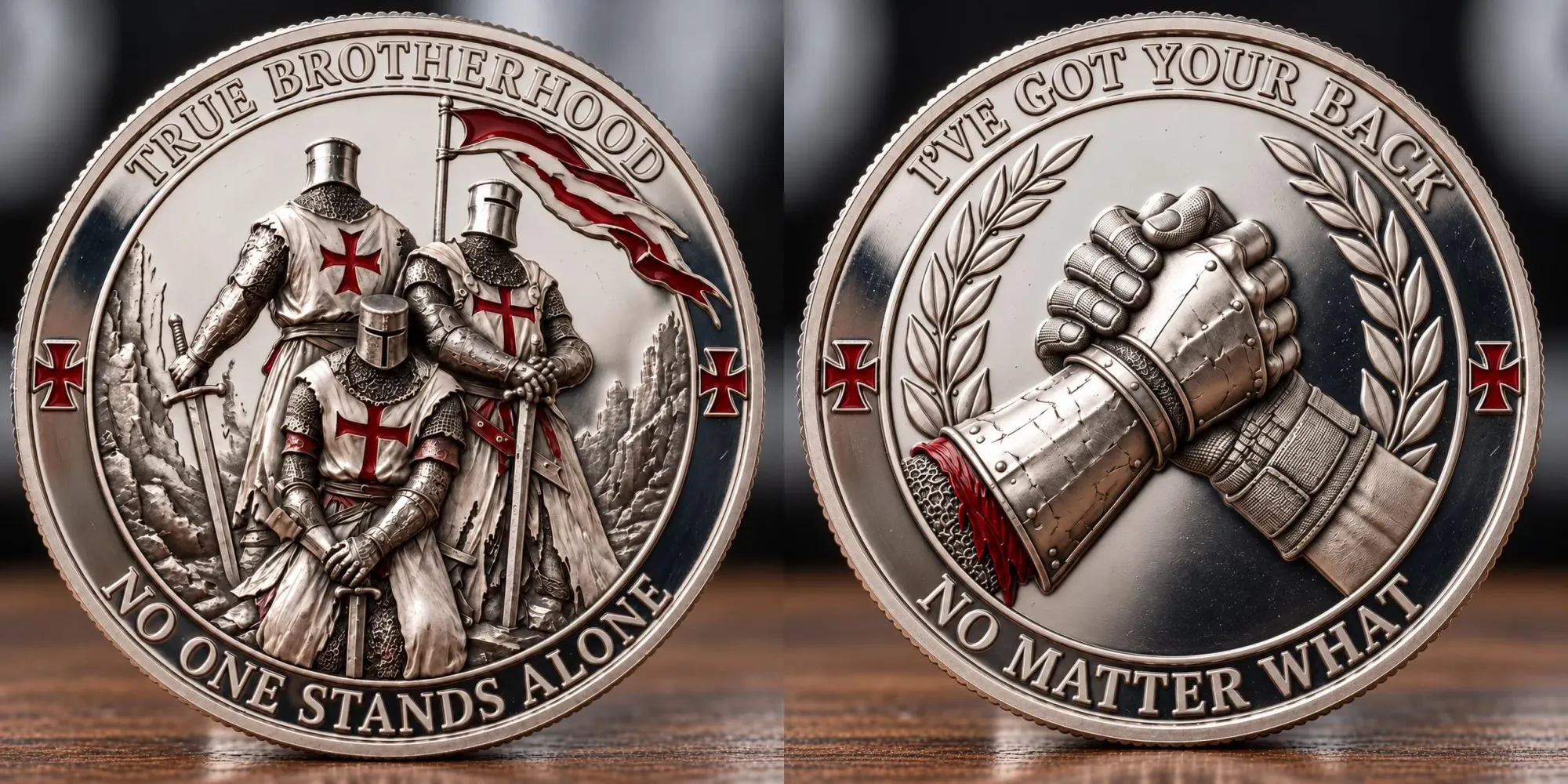 True Brotherhood — No One Stands Alone Commemorative Coin