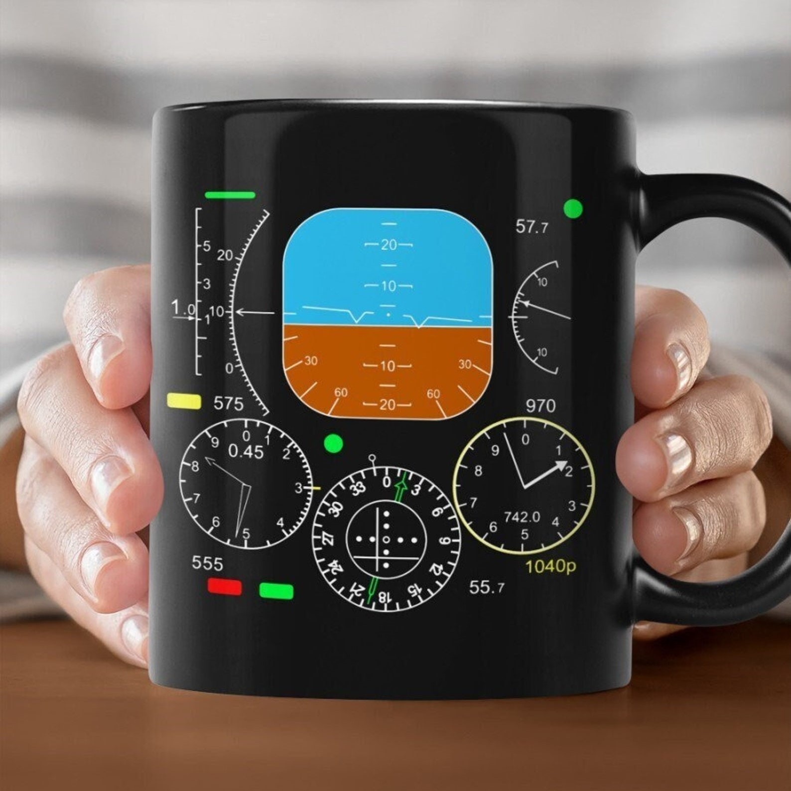 Aviation-Themed Ceramic Mug | WSMug35
