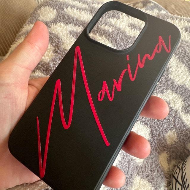 Personalised Monogram Silicone Phone Cover Case | OFCase004