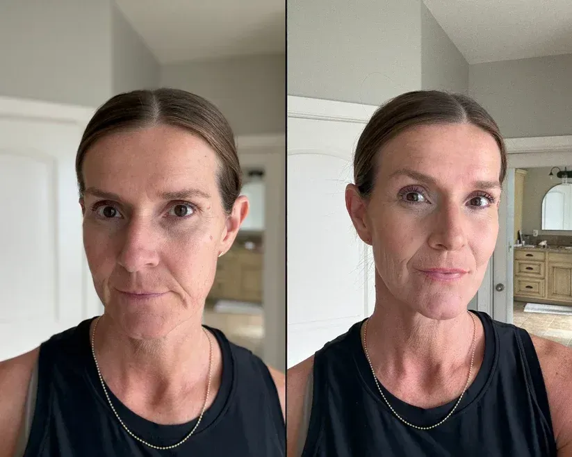 Foundation before and after result 3