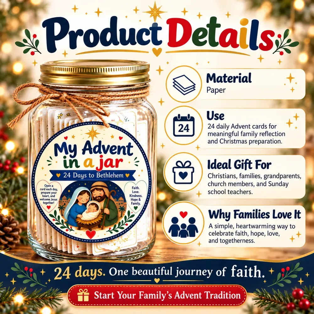 Christian Advent in a Jar product details and specifications