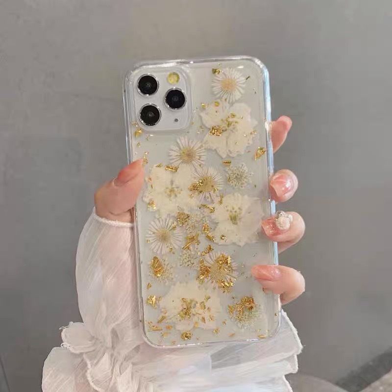 Pressed Flower Silicone Phone Case | OFCase054