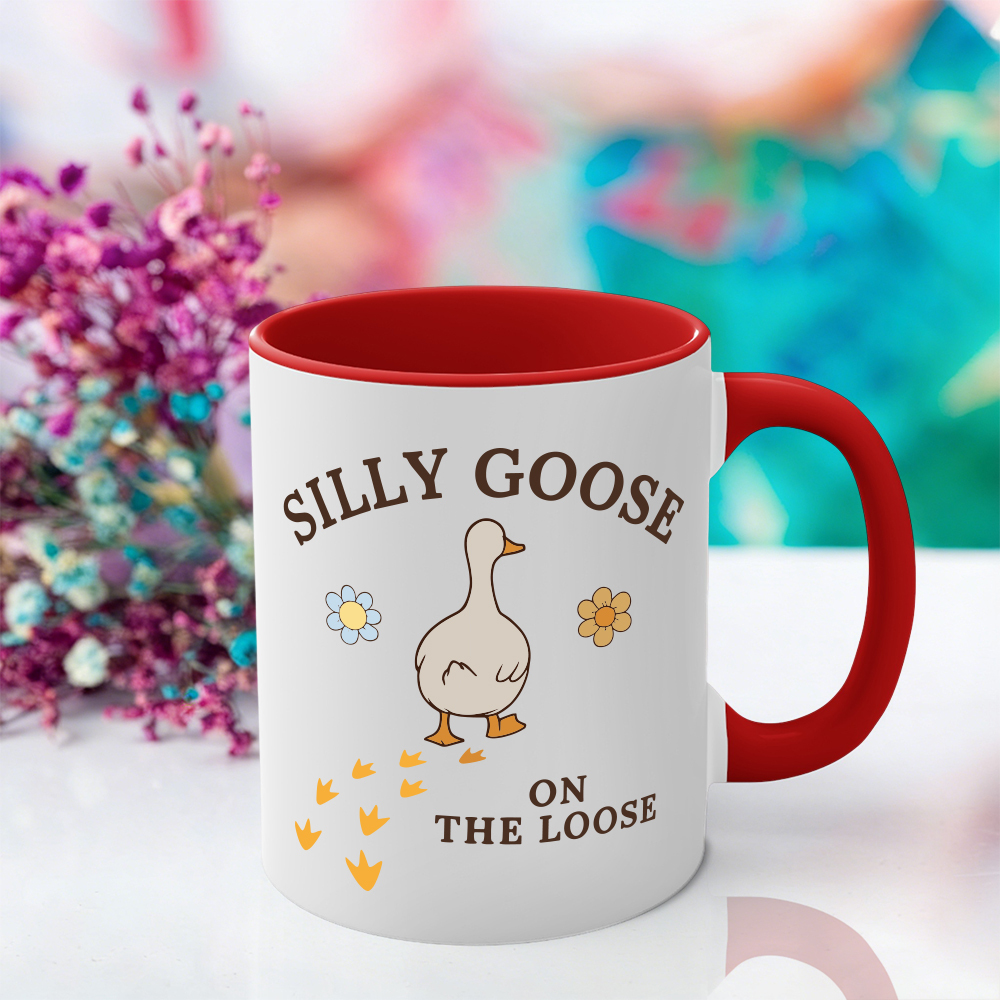 Silly Goose On The Loose Mug | WSMug08