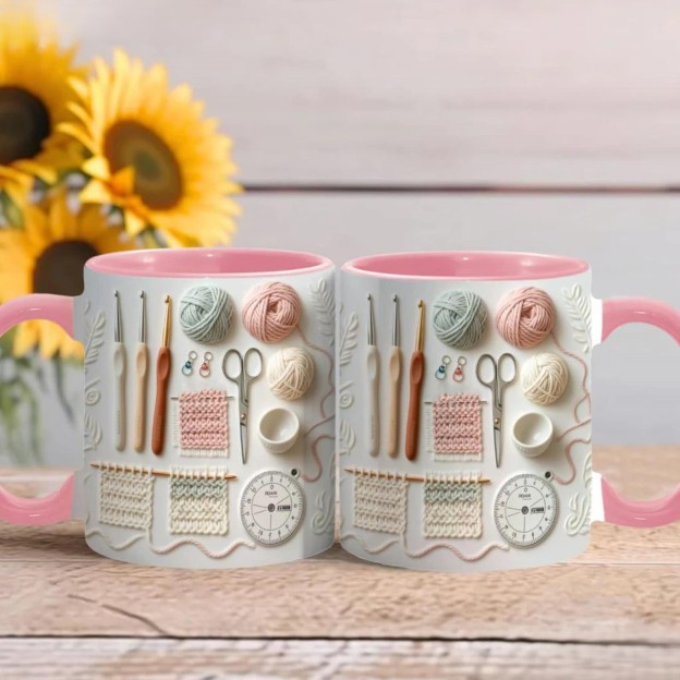 Sewing Supplies Themed Ceramic Mug | WSMug25