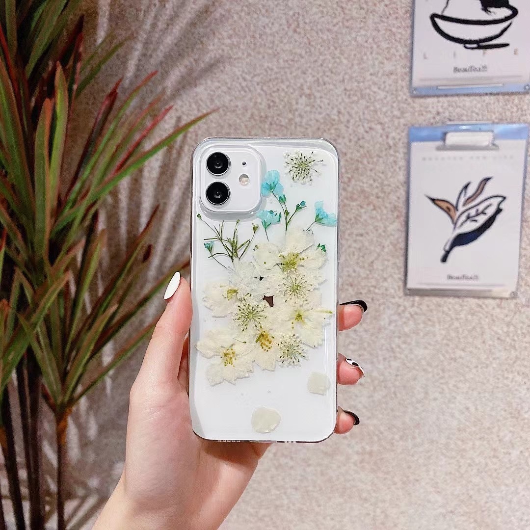 Pressed Flower Silicone Phone Case | OFCase054