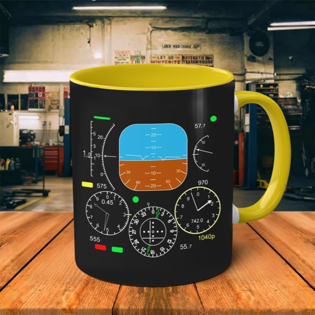 Aviation-Themed Ceramic Mug | WSMug35