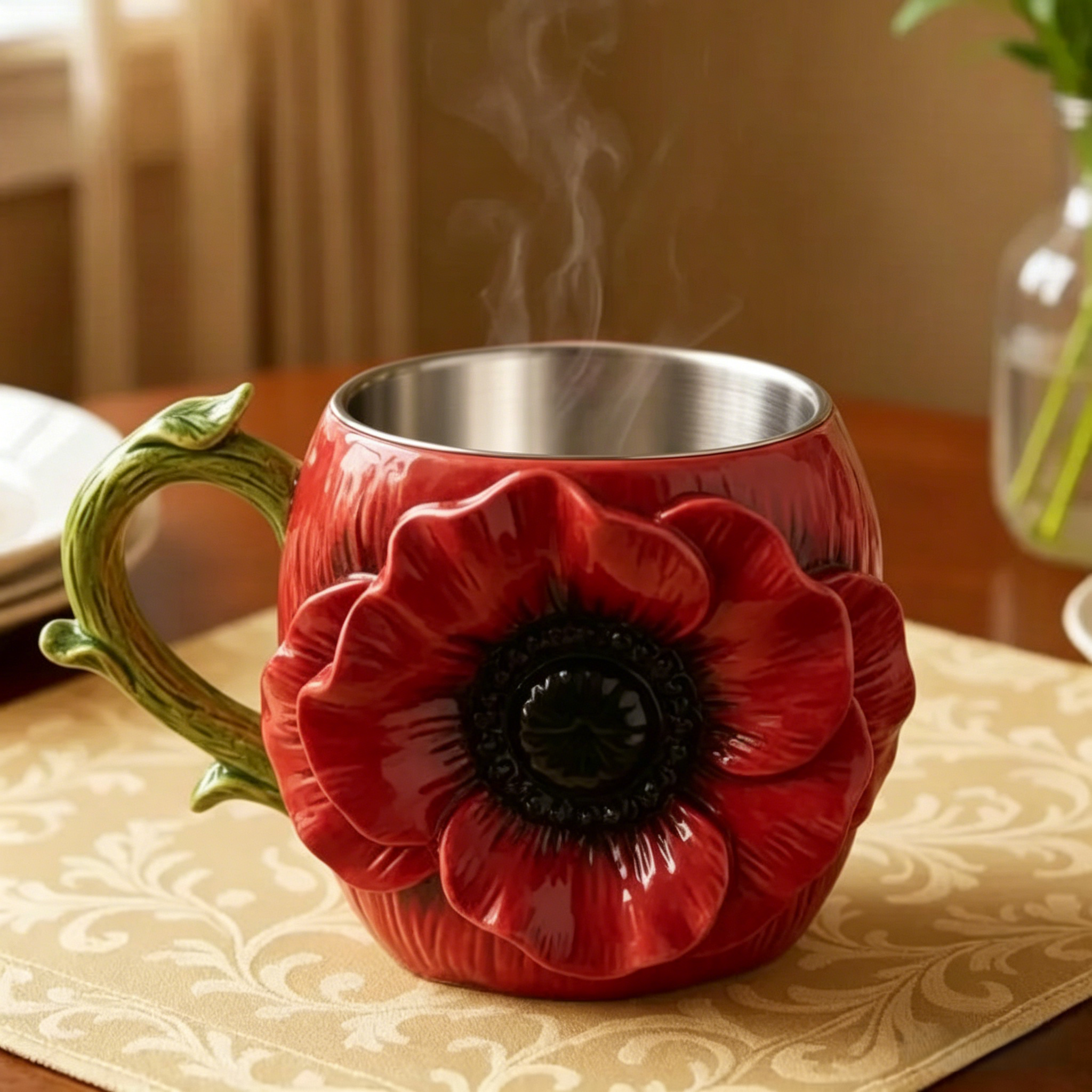 Elegant Flower Mug | WSMug68