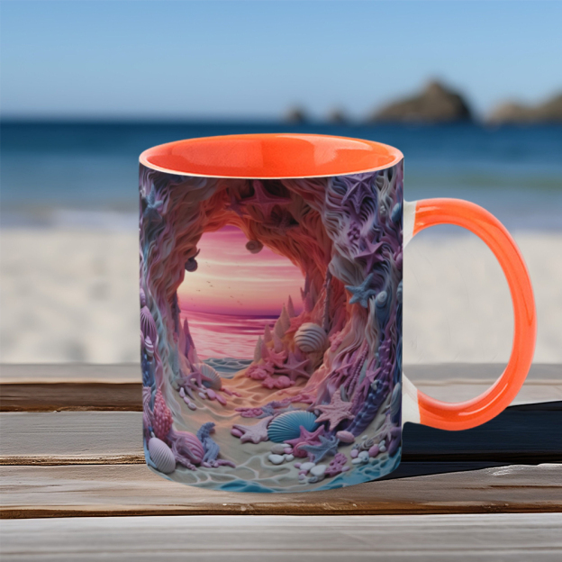 Beach Landscape Coffee Mug | WSMug15